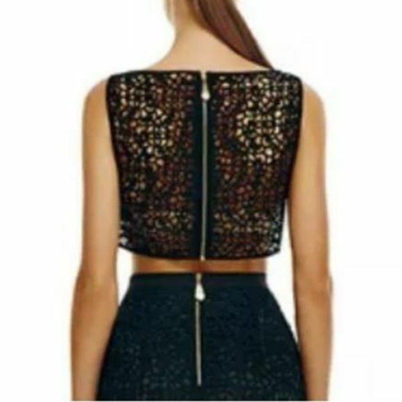 NEW! MISHA COLLECTION Valentina Crochet Set Black - Picture 3 of 8